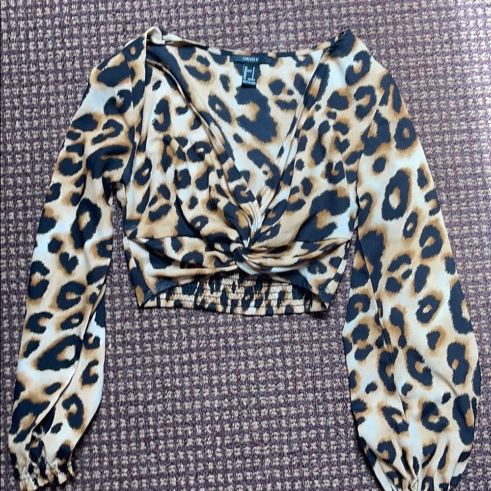 Leopard top